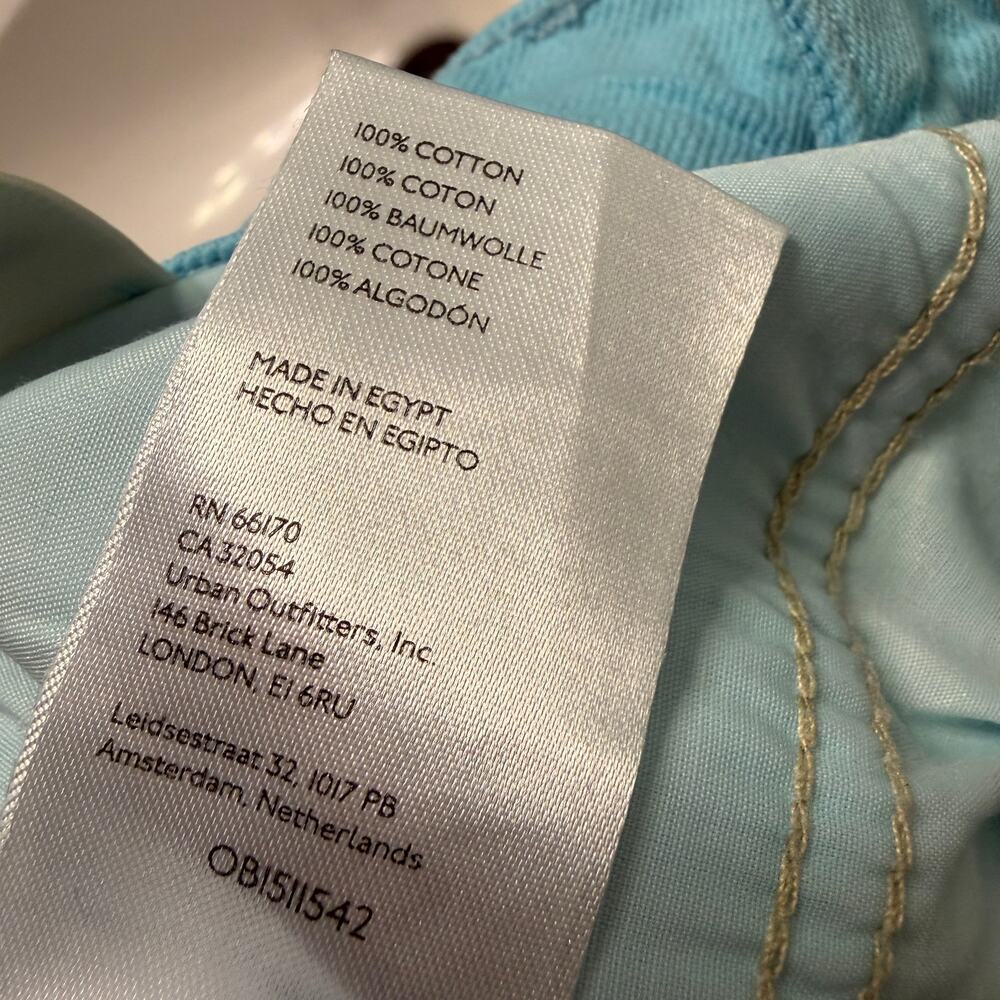 NWT BDG Sky Blue Wideleg Jeans HIGH RISE Size 27 - Picture 7 of 9